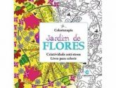 Livro para colorir Jardim de Flôres